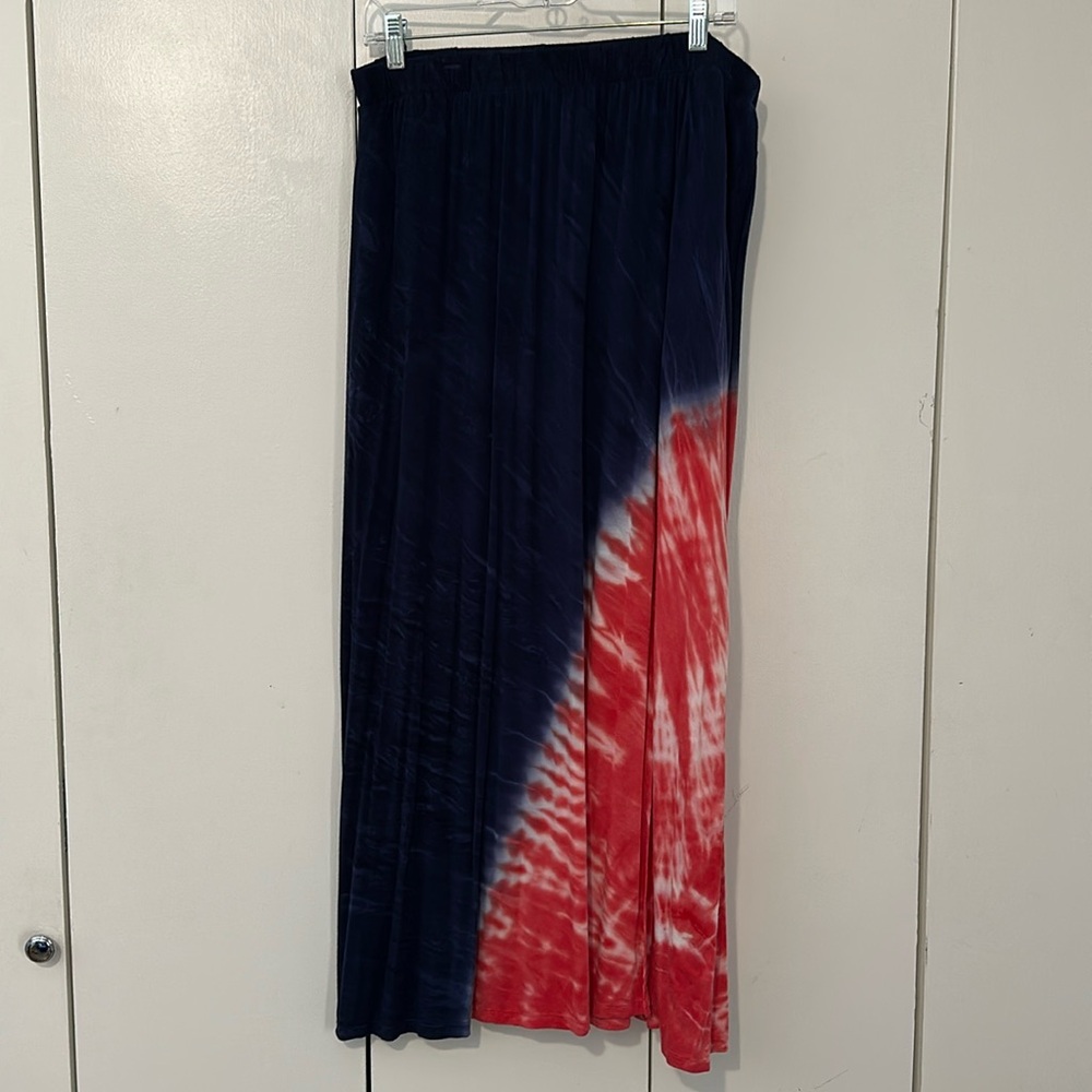 Lane Bryant Tie-Dye Maxi Skirt